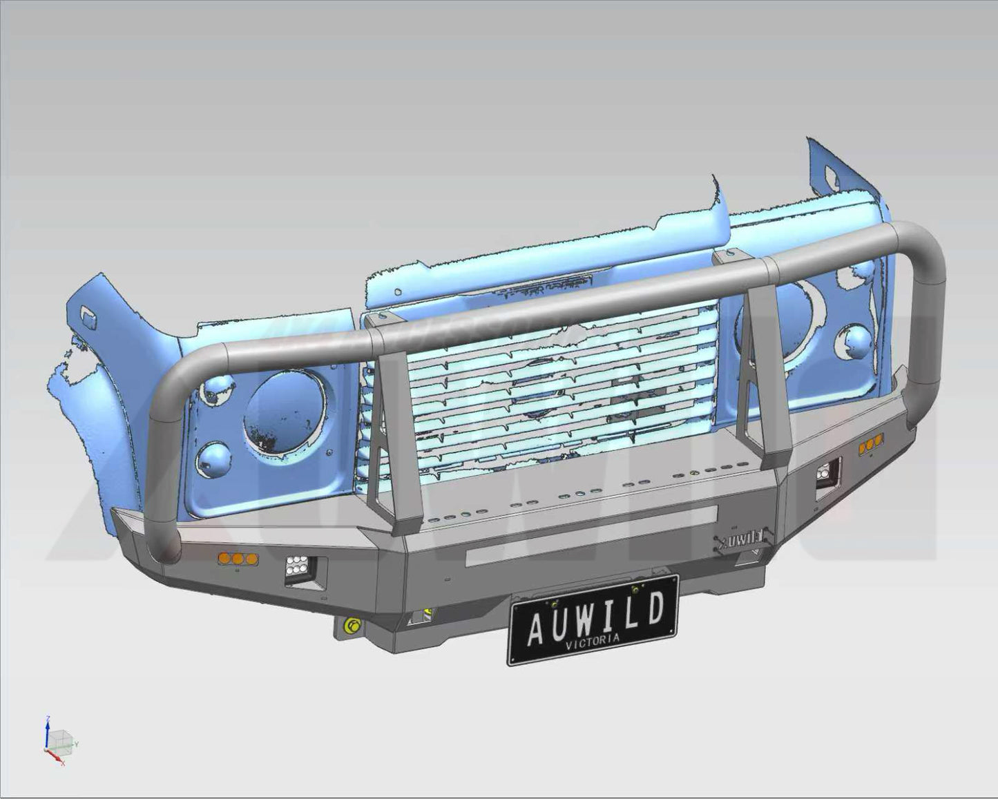 Bull Bar Fits Land Rover Defender