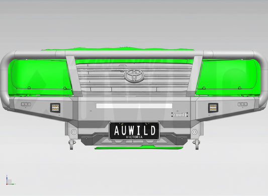 Bull Bar Fits Toyota LandCruiser 100 Series