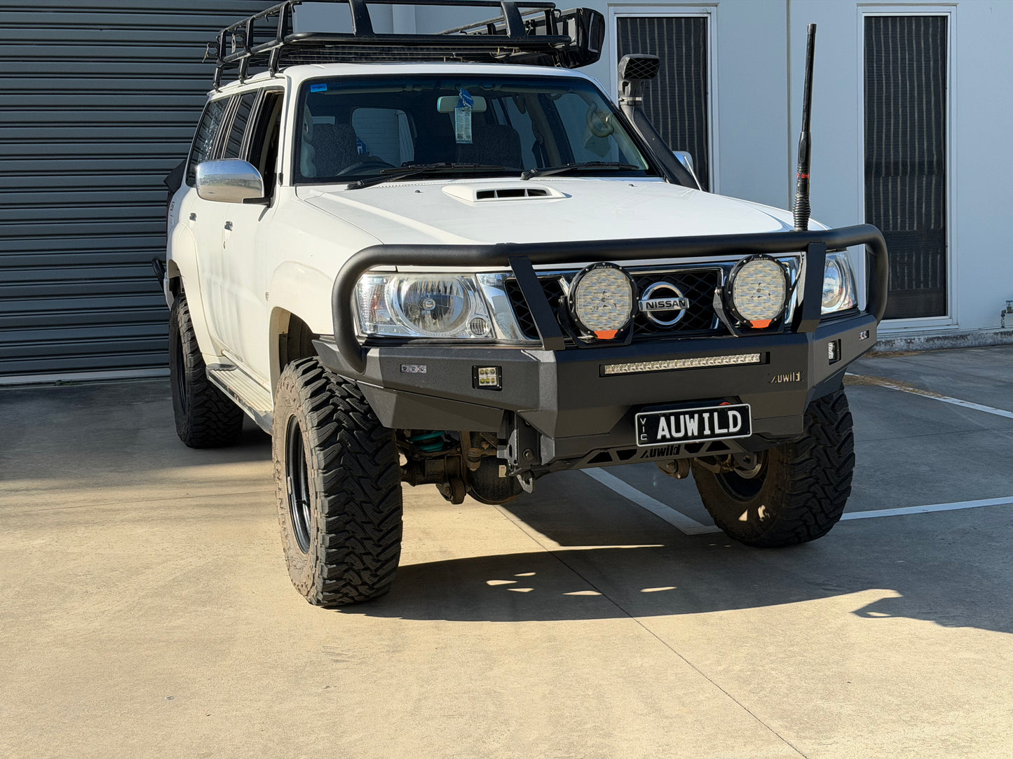 Bull Bar Fits Nissan GU Patrol Y61 (Series 4) - Pre-Order