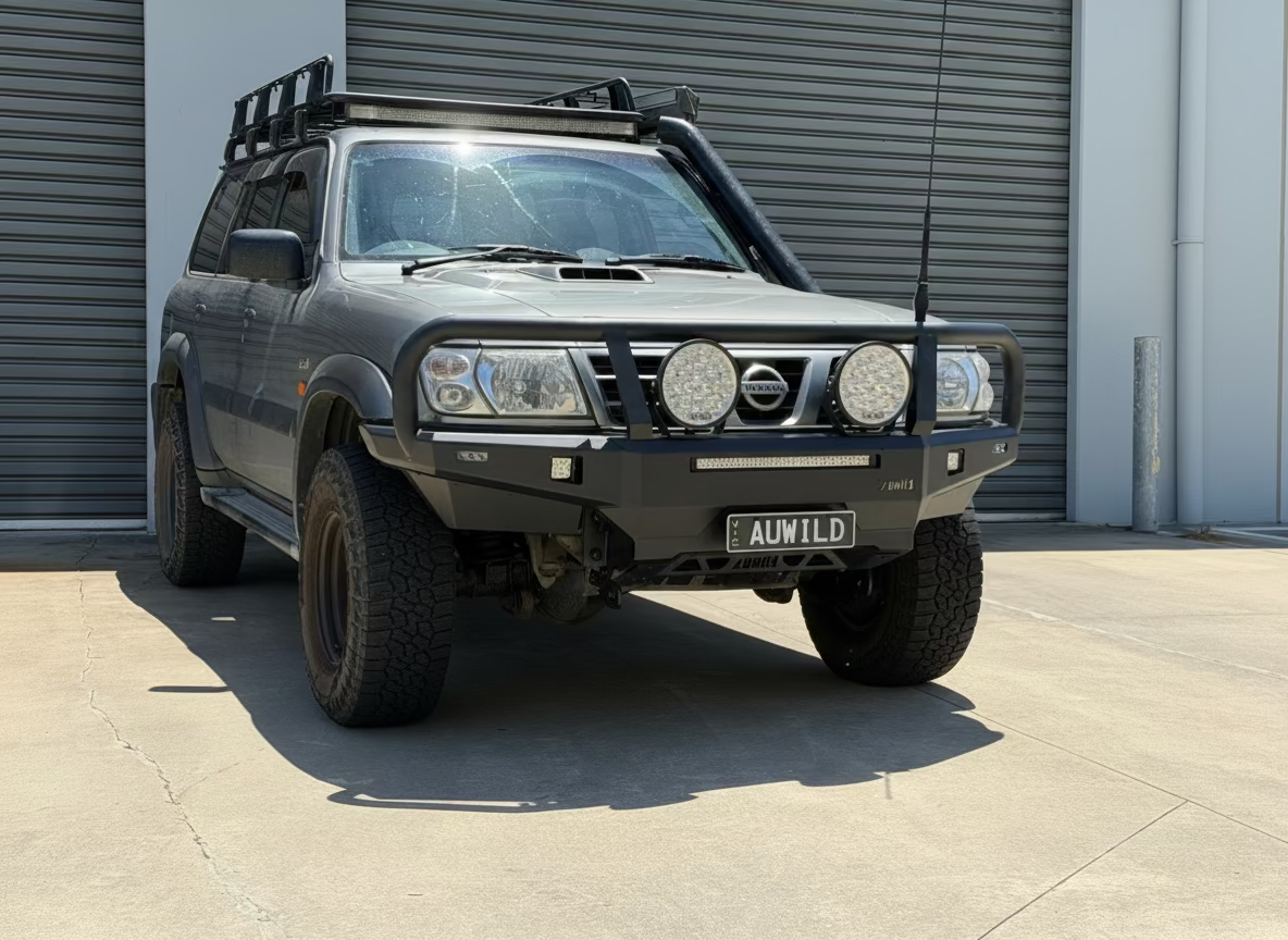 Bull Bar Fits Nissan GU Patrol Y61 (Series 1-3) - Pre-Order