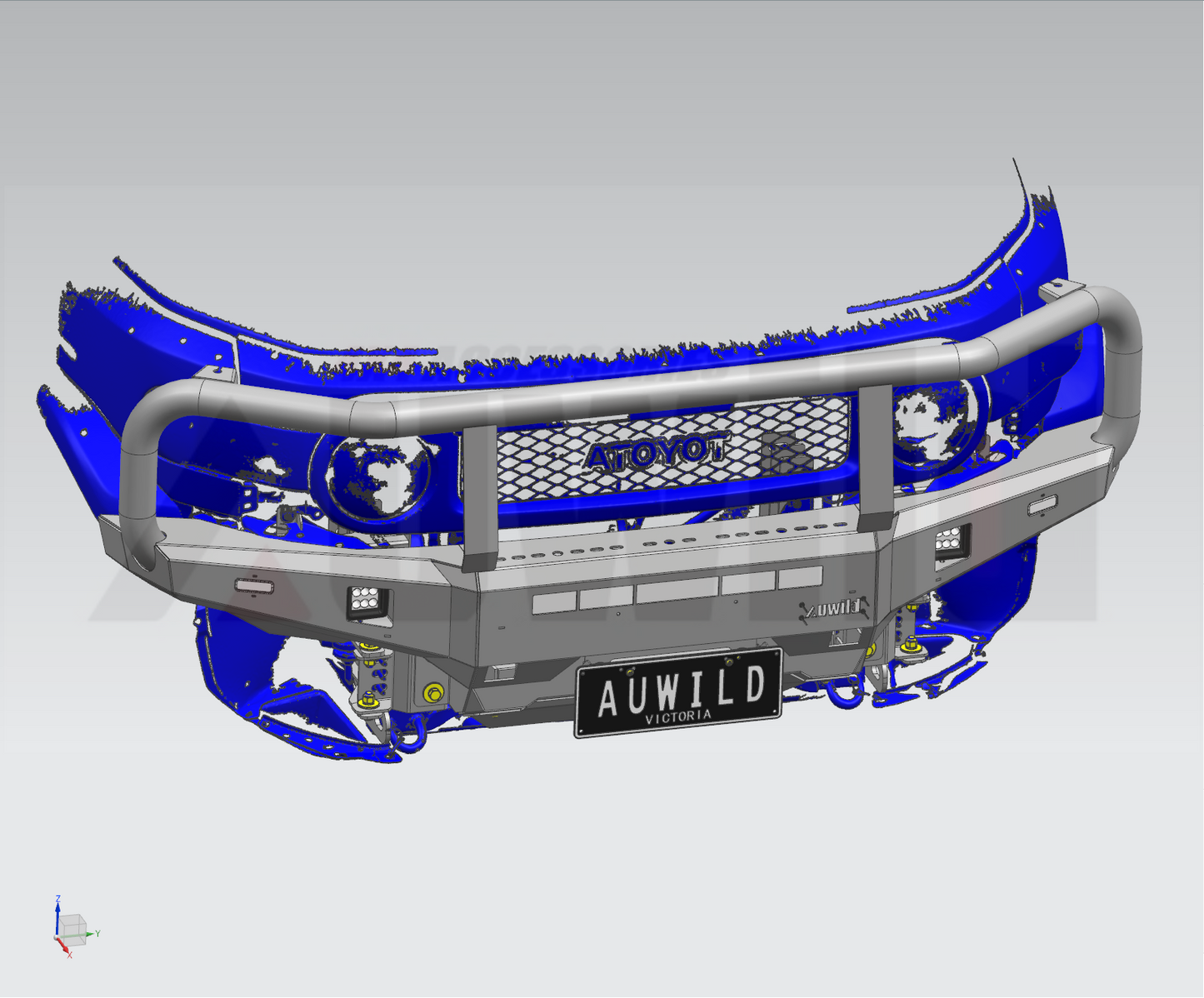 Bull Bar Fits Toyota FJ Cruiser